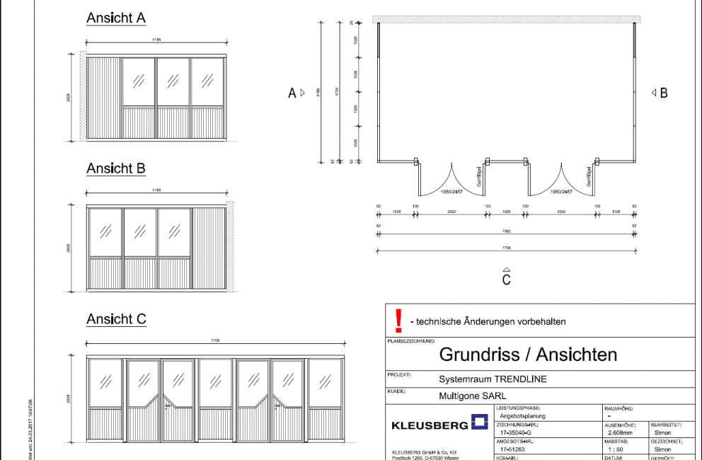 Grundriss Armee