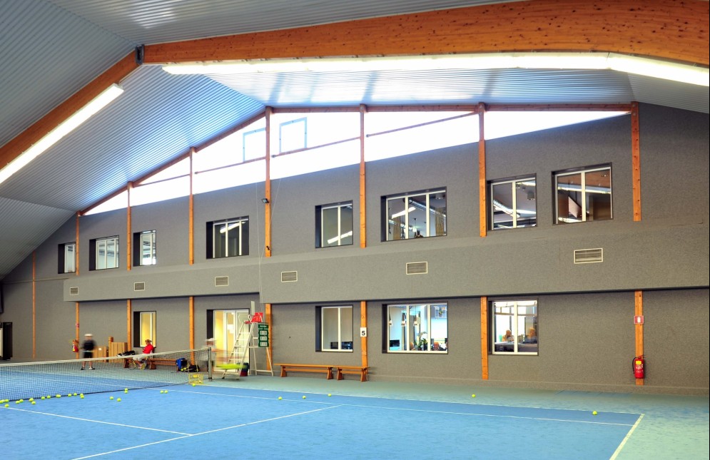 Modulares Bauen Tennisclub Howald 12