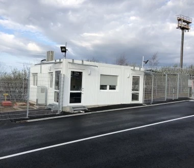 Containers: Luxairport Postes de Surveillance