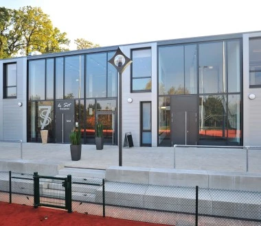 Construction modulaire : Tennis Howald